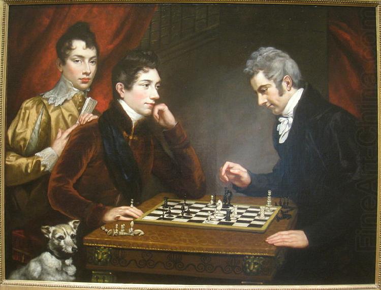 Chess Players, James Northcote